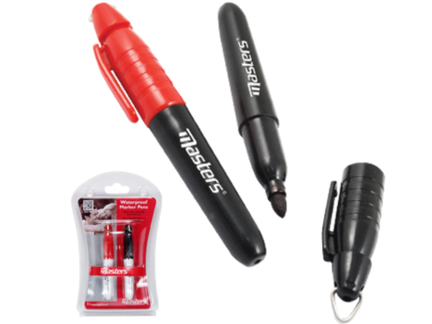 Masters Waterproof Ball Markers (2 Pack) 3 Masters Waterproof Ball Markers (2 Pack)