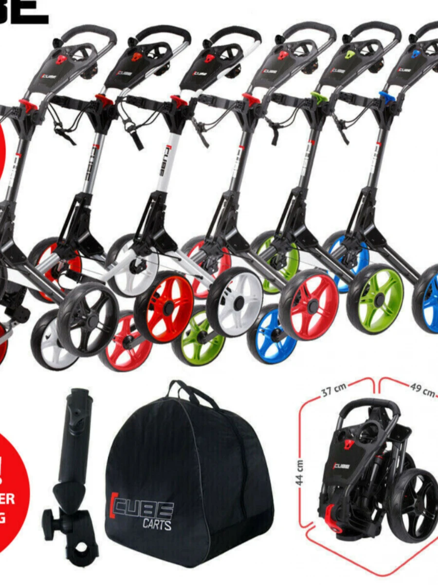 Skymax Cube Push Golf Trolley