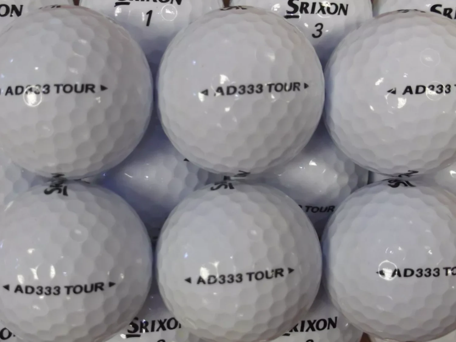 Srixon Ad333 Tour Golf Balls (Pearls) 4 Srixon Ad333 Tour Golf Balls (Pearls) - Image 2