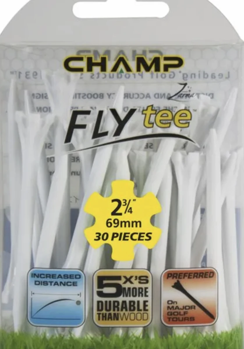 Champ Zarma White Fly Tee 83Mm 3 Champ Zarma White Fly Tee 83Mm