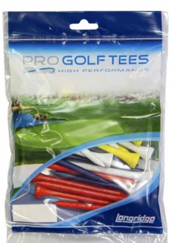 Longridge Mix Coloured Wooden Tees 53Mm