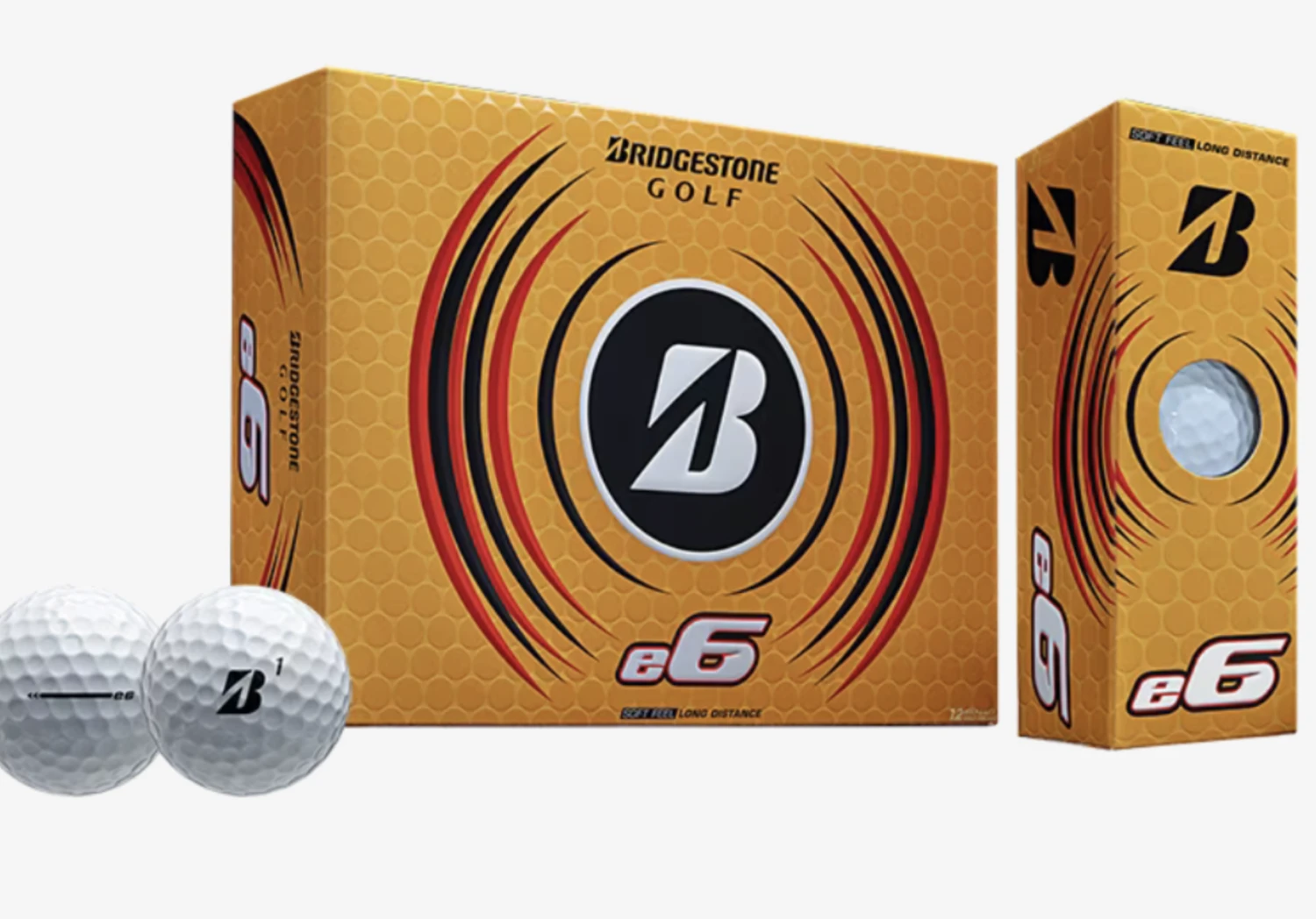 Bridgestone E6 2019 Model Golf Balls - 1 Dozen Box New 3 Bridgestone E6 2019 Model Golf Balls - 1 Dozen Box New