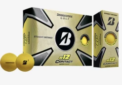 Bridgestone E12 Soft 2023 Matte Yellow Golf Balls - (1 Dozen ) New